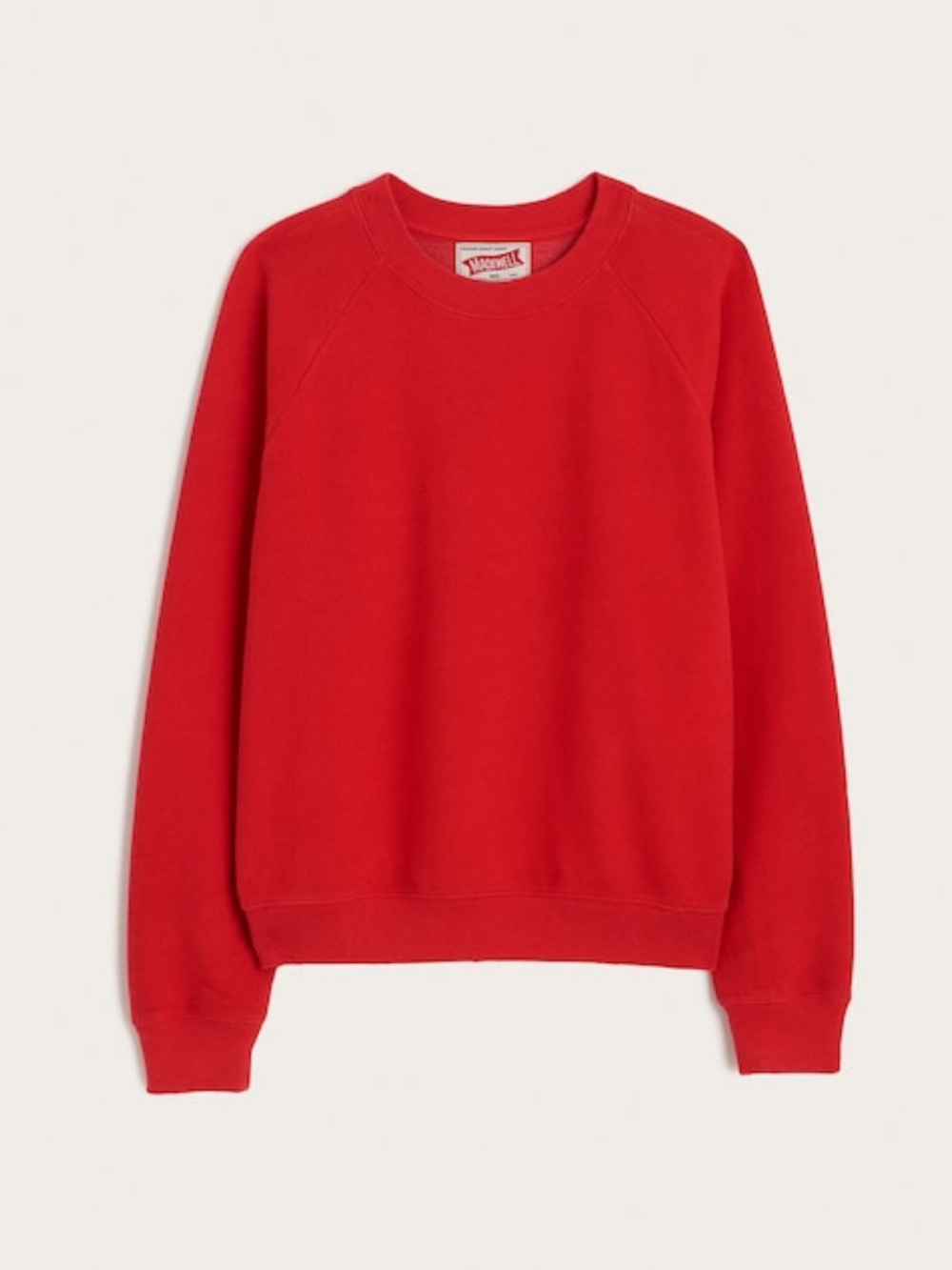 nwt madewell mccarren crewneck raglan sweatshirt